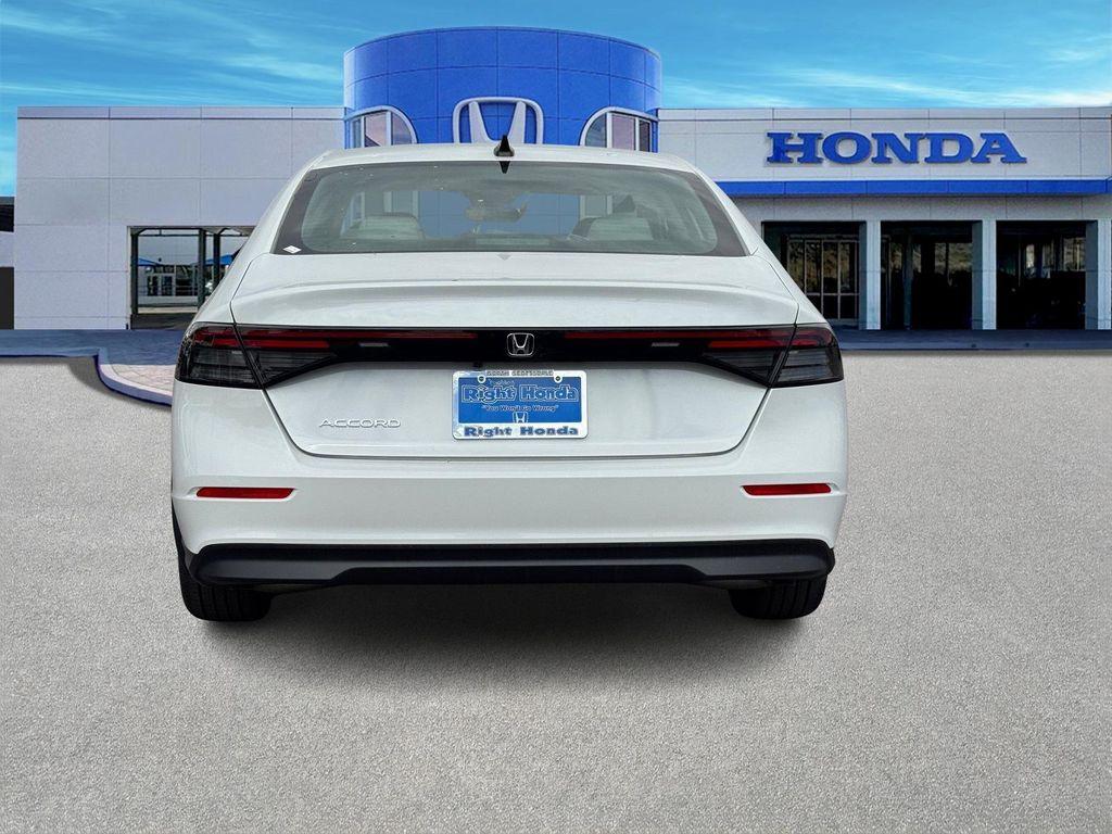 new 2025 Honda Accord car, priced at $30,996