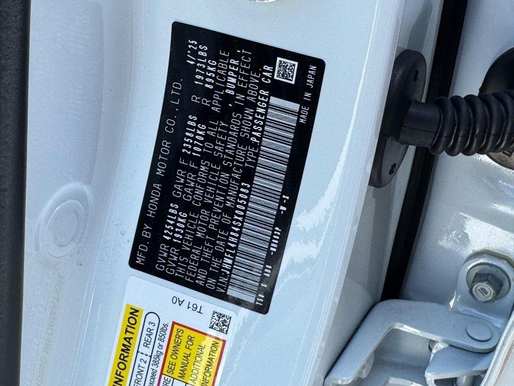 new 2025 Honda Civic Hybrid car, priced at $30,604