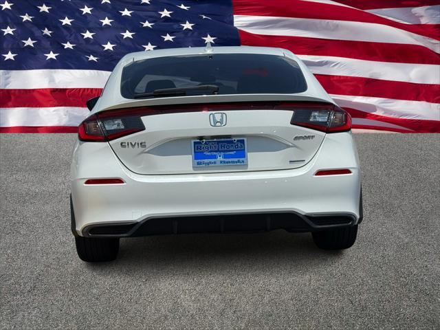 new 2025 Honda Civic Hybrid car, priced at $30,604