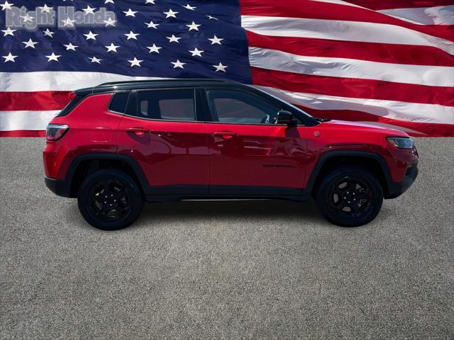 used 2023 Jeep Compass car, priced at $20,193