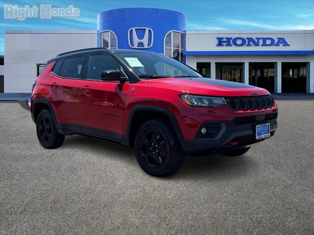 used 2023 Jeep Compass car, priced at $20,663