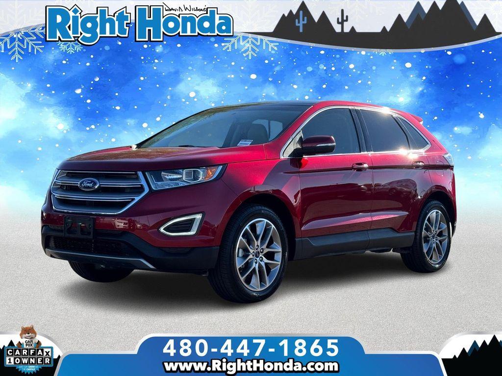 used 2018 Ford Edge car, priced at $15,378