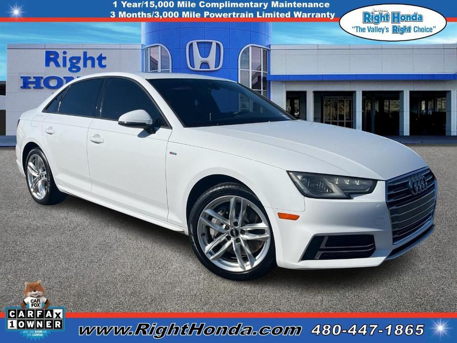 used 2017 Audi A4 car, priced at $15,957