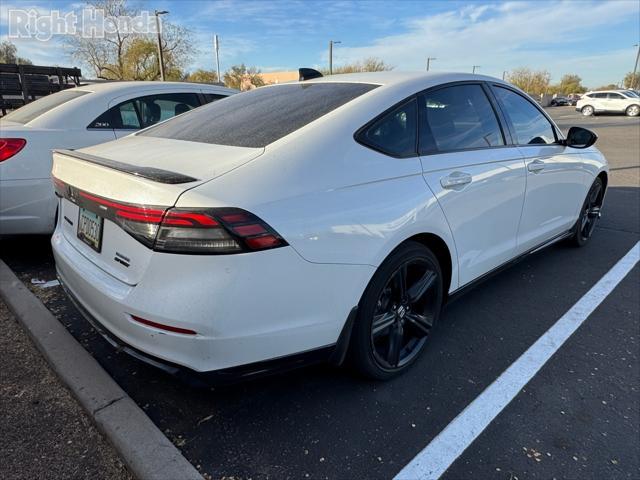 used 2023 Honda Accord Hybrid car, priced at $25,967