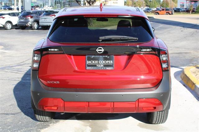 new 2025 Nissan Kicks car, priced at $25,777