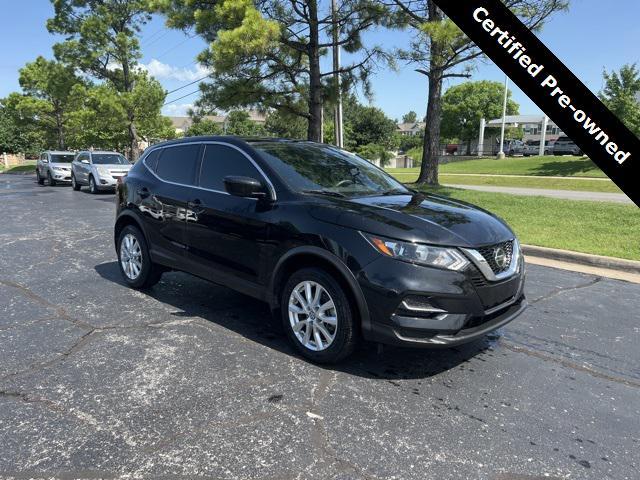used 2021 Nissan Rogue Sport car, priced at $19,143