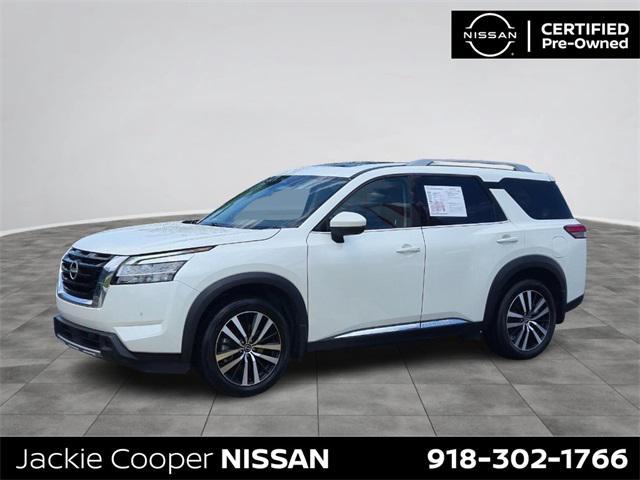 used 2023 Nissan Pathfinder car, priced at $39,372