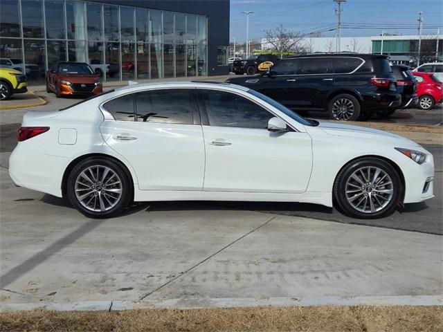 used 2022 INFINITI Q50 car, priced at $23,598