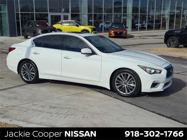 used 2022 INFINITI Q50 car, priced at $23,598