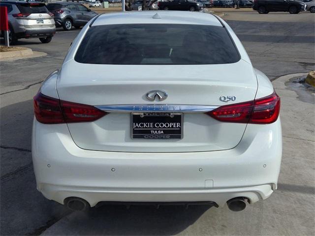 used 2022 INFINITI Q50 car, priced at $23,598