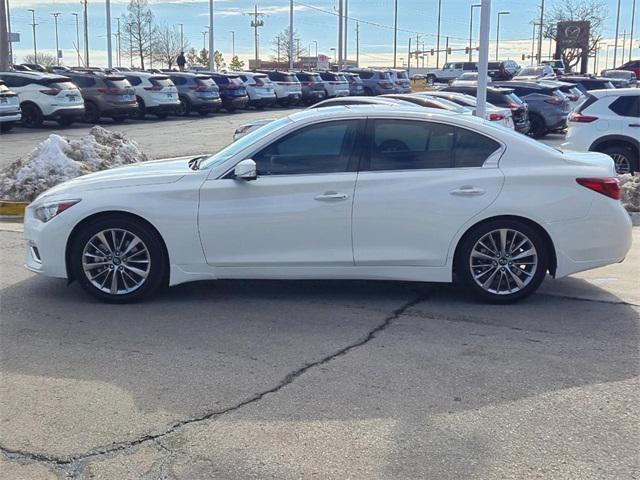 used 2022 INFINITI Q50 car, priced at $23,598