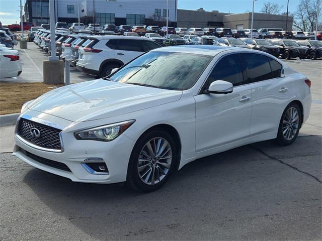 used 2022 INFINITI Q50 car, priced at $23,598