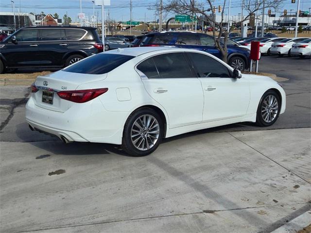 used 2022 INFINITI Q50 car, priced at $23,598