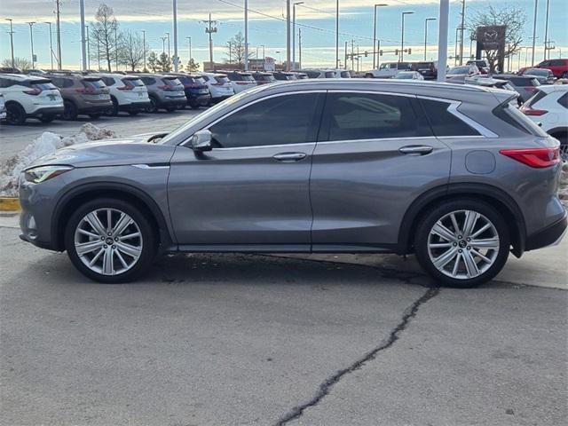 used 2021 INFINITI QX50 car, priced at $27,999