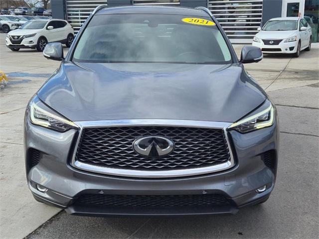 used 2021 INFINITI QX50 car, priced at $27,999