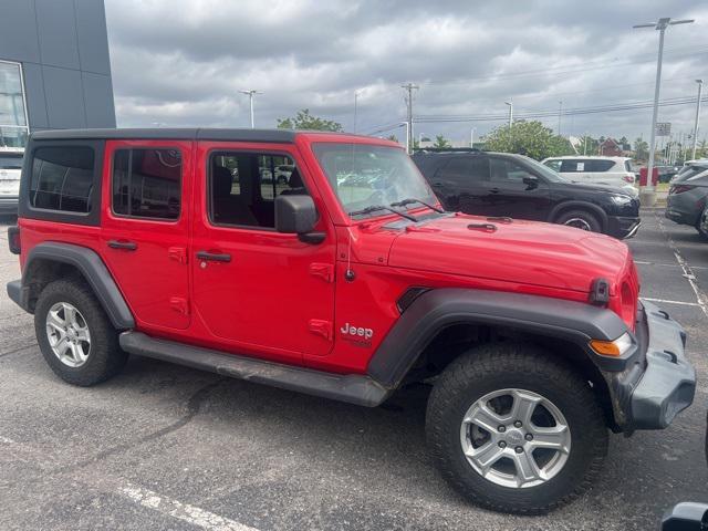 used 2019 Jeep Wrangler Unlimited car, priced at $19,497