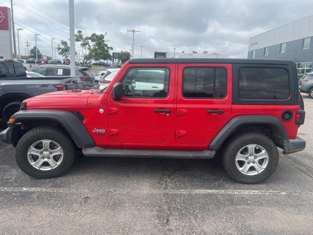 used 2019 Jeep Wrangler Unlimited car, priced at $19,497
