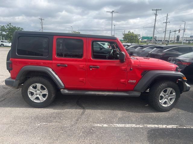 used 2019 Jeep Wrangler Unlimited car, priced at $19,497