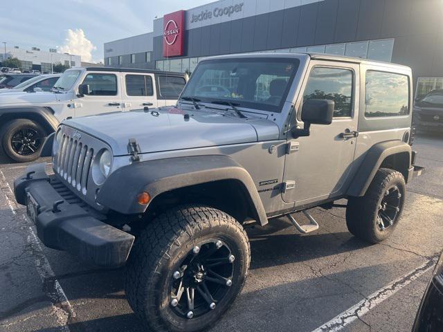 used 2014 Jeep Wrangler car, priced at $14,687
