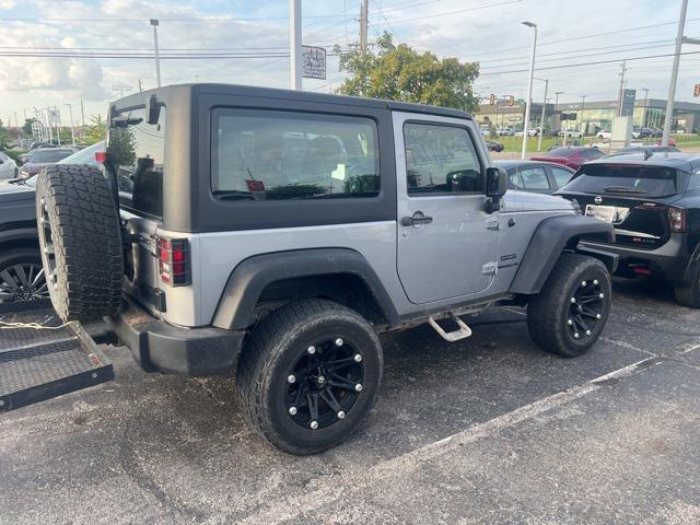 used 2014 Jeep Wrangler car, priced at $14,687