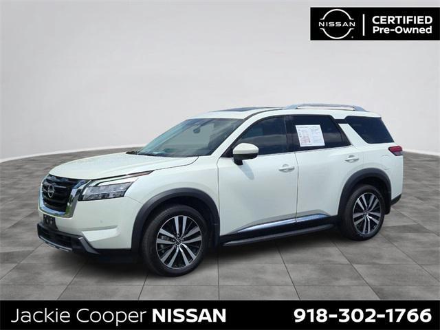 used 2023 Nissan Pathfinder car, priced at $37,808
