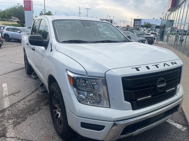 used 2021 Nissan Titan car, priced at $30,749