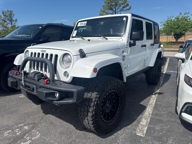 used 2017 Jeep Wrangler Unlimited car, priced at $24,647