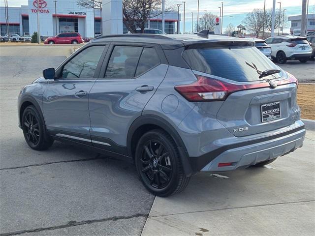 used 2023 Nissan Kicks car, priced at $20,498