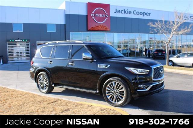 used 2021 INFINITI QX80 car, priced at $34,296