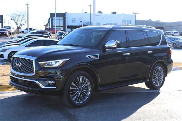 used 2021 INFINITI QX80 car, priced at $34,296