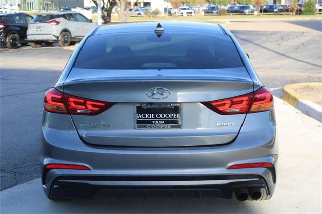 used 2018 Hyundai Elantra car, priced at $12,989