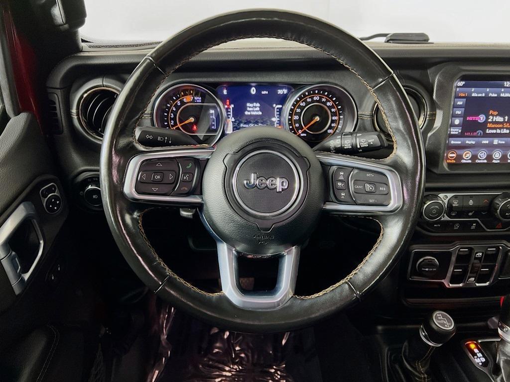 used 2021 Jeep Wrangler Unlimited car, priced at $33,100