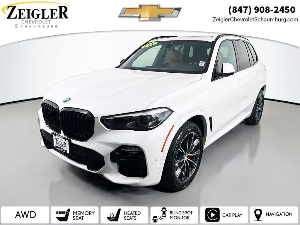 used 2021 BMW X5 car, priced at $38,829