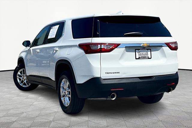 used 2021 Chevrolet Traverse car, priced at $24,163