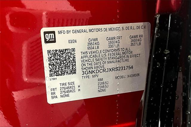 new 2024 Chevrolet Blazer EV car, priced at $46,000