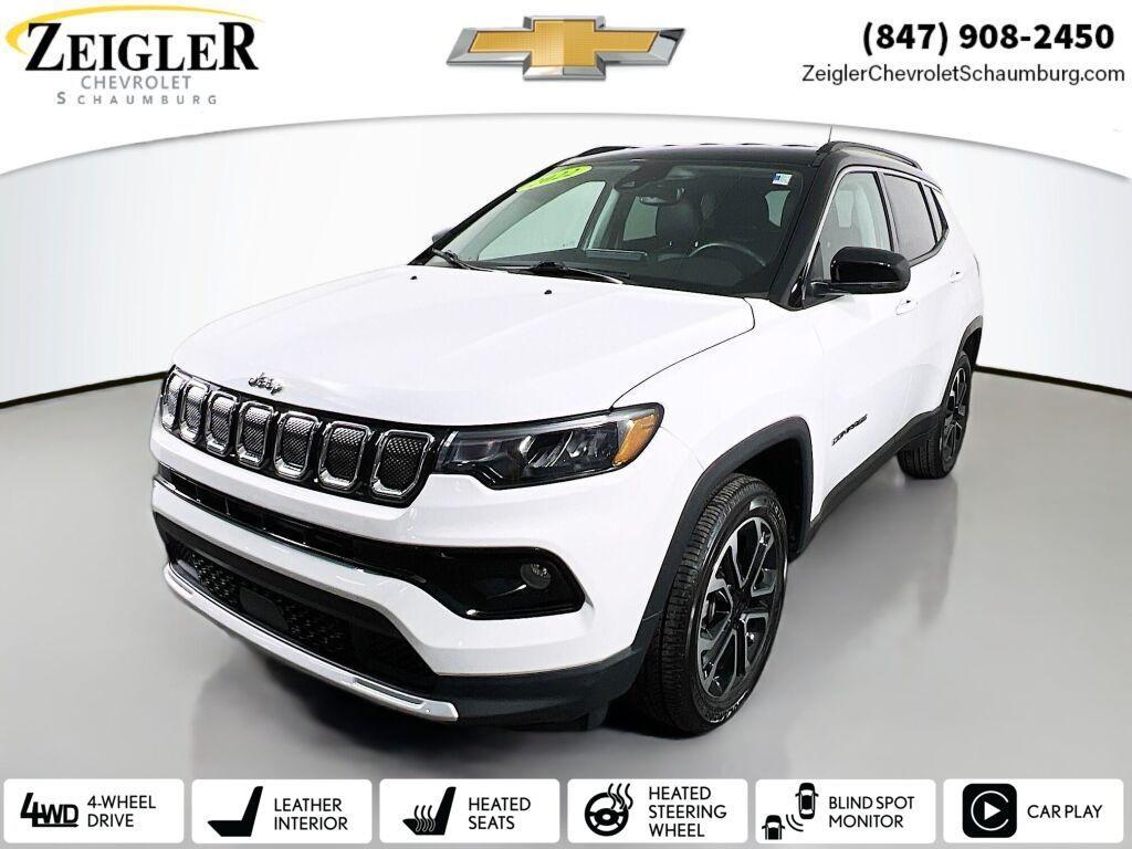 used 2022 Jeep Compass car, priced at $22,800