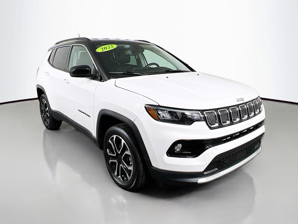 used 2022 Jeep Compass car, priced at $22,800