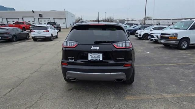 used 2022 Jeep Cherokee car, priced at $25,550