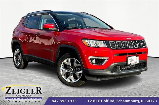 used 2021 Jeep Compass car, priced at $21,410