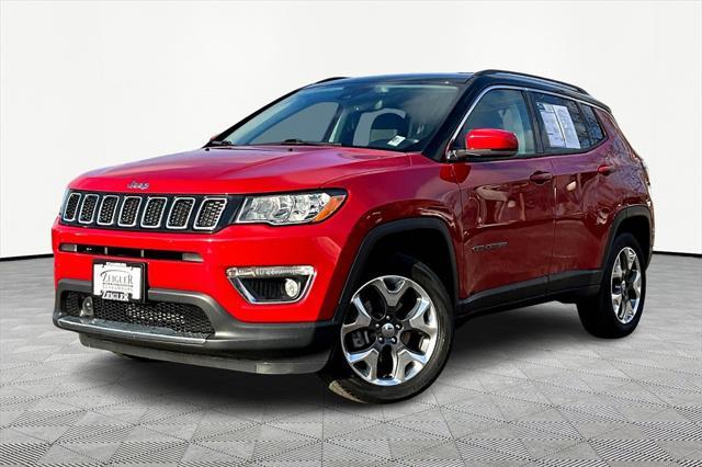 used 2021 Jeep Compass car, priced at $21,410