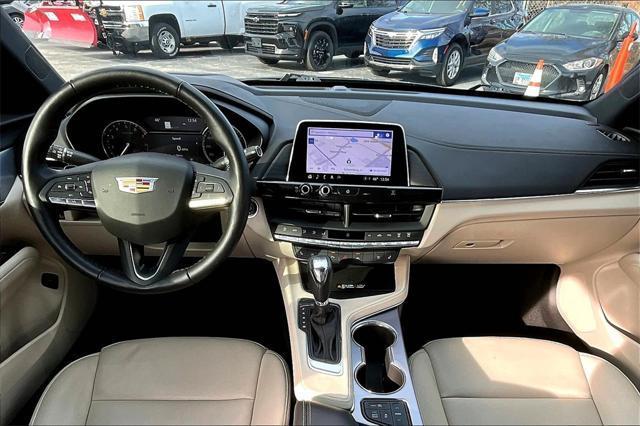 used 2021 Cadillac CT4 car, priced at $28,776