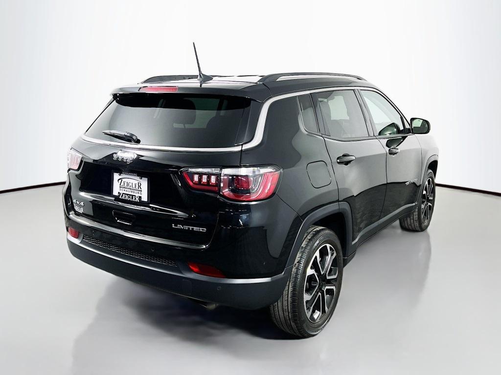 used 2022 Jeep Compass car, priced at $22,400