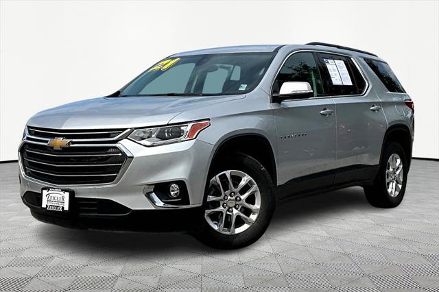 used 2021 Chevrolet Traverse car, priced at $29,512