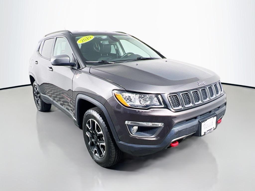 used 2019 Jeep Compass car, priced at $18,100