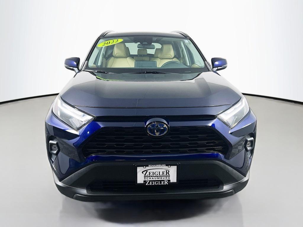 used 2022 Toyota RAV4 Hybrid car, priced at $34,900