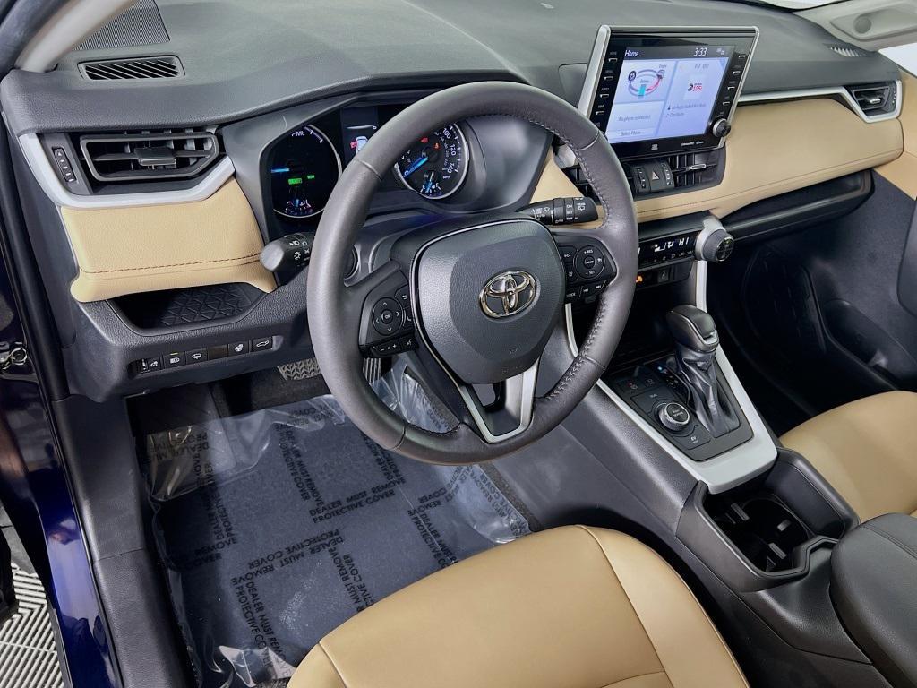 used 2022 Toyota RAV4 Hybrid car, priced at $34,900
