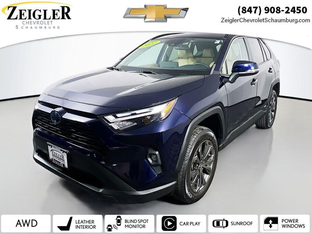 used 2022 Toyota RAV4 Hybrid car, priced at $34,900