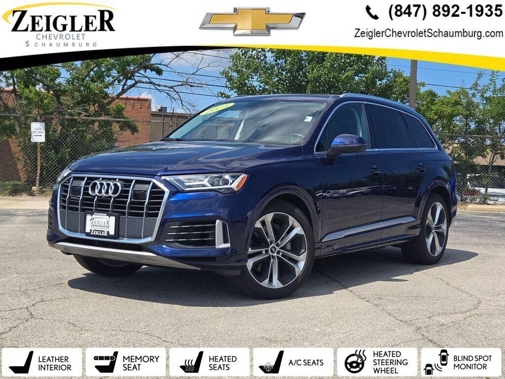 used 2023 Audi Q7 car, priced at $49,800