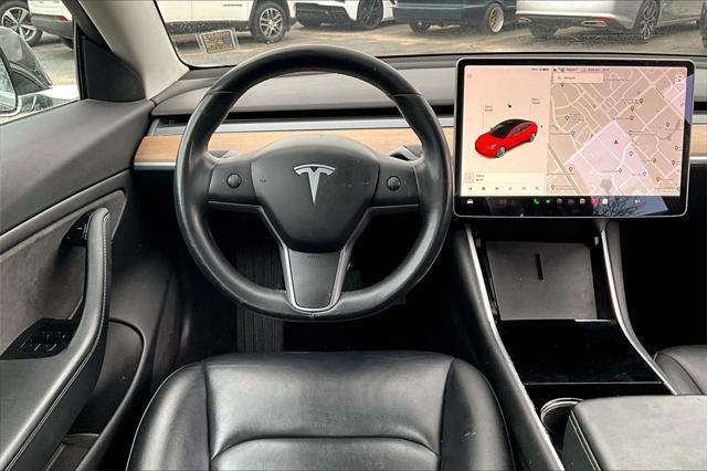 used 2018 Tesla Model 3 car, priced at $24,156