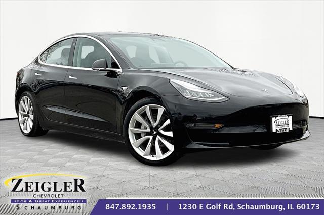 used 2018 Tesla Model 3 car, priced at $24,156